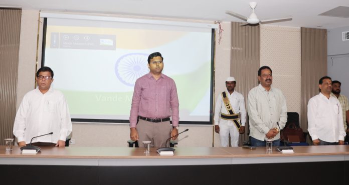 వందేమాతరం సామూహిక గీతాలాపన ఘనంగా నిర్వహణ