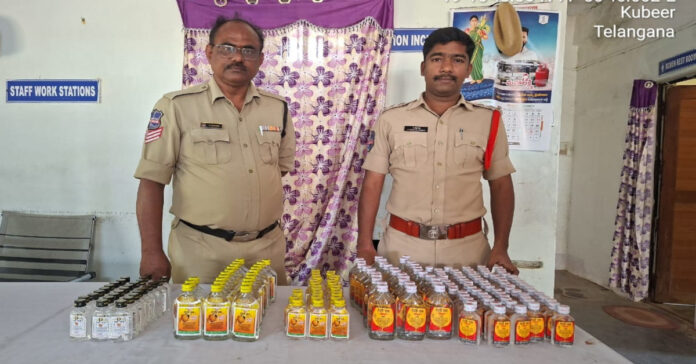 అక్రమంగా దేశిదార్ పట్టివేత..