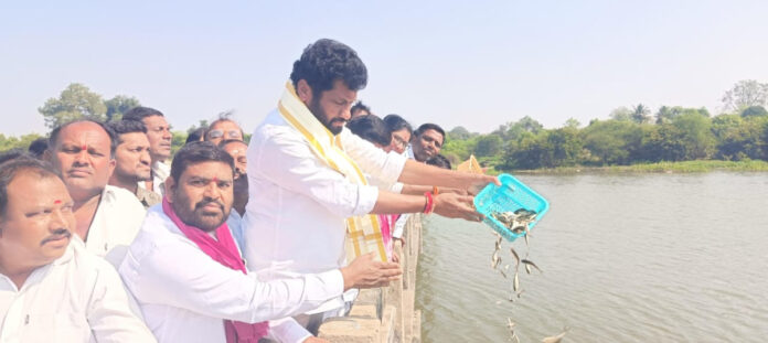 KCR is the leader who brought light to the lives of fishermen..