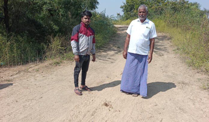 కోమటికుంట రోడ్డు పరిశీలన..