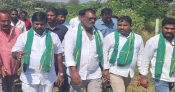 MLA lays foundation stone for sports ground works