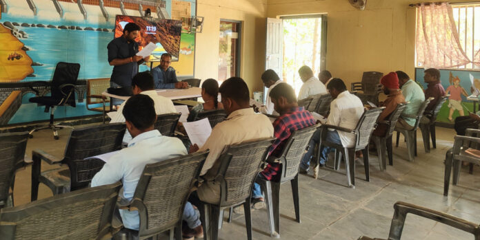 Micro irrigation calculation.. Training on water resource calculation and registration.