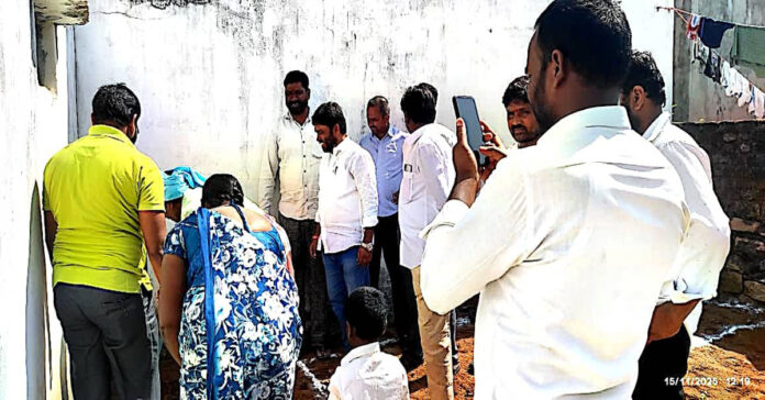 సాలార్పూర్లో ఇందిరమ్మ ఇండ్లకు భూమిపూజలు