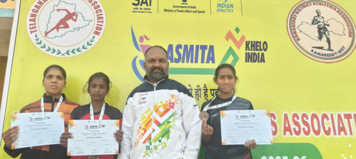 Pet Sangam girls excel in girls athletics competitions
