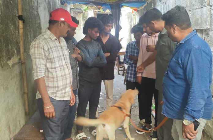 Police conduct surprise checks with narcotics squads