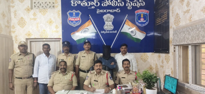 24 గంటల్లో హత్య కేసును ఛేదించిన పోలీసులు