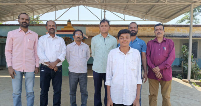 రాష్ట్ర స్థాయి పోటీలకు పోతంగల్ కలాన్ పాఠశాల విద్యార్ధి
