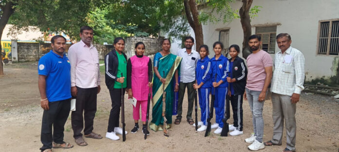 జిల్లా స్థాయి అథ్లెటిక్స్ పోటీలకు ఎంపిక