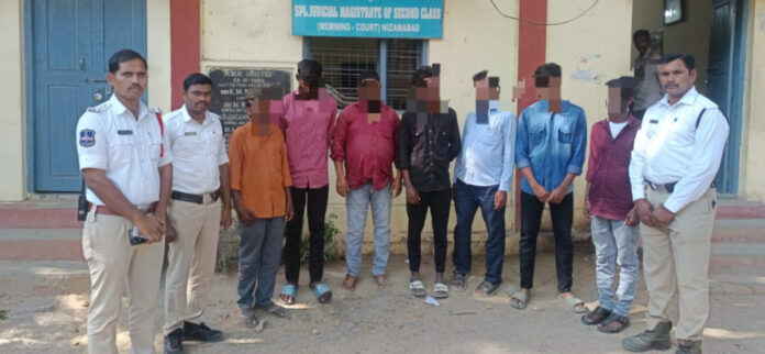 డ్రంకన్ డ్రైవ్ లో ఏడుగురికి జైలు శిక్ష