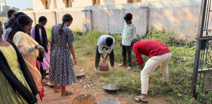 జాతీయ సేవా సమితి ఆధ్వర్యంలో శ్రమదానం..