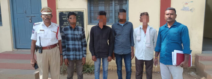 డ్రంకన్ డ్రైవ్లో ఆరుగురికి జైలు