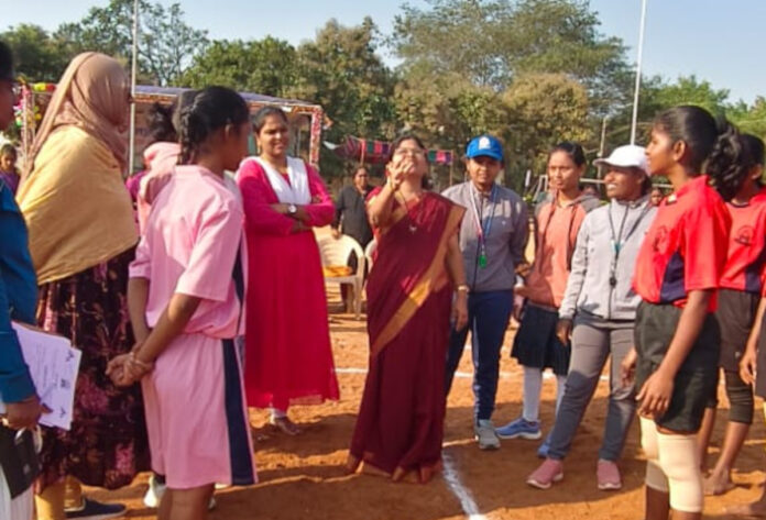 ఉత్సాహంగా ఉమ్మడి జిల్లా రెండవ రోజు క్రీడా పోటీలు