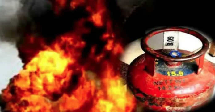 గ్యాస్ సిలిండర్ పేలి ఆరుగురికి తీవ్ర గాయాలు..