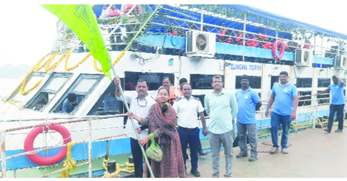 Sagar to Srisailam boat trip