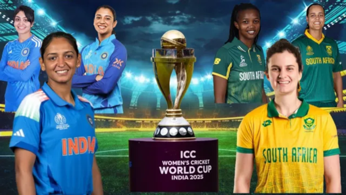 Today is the World Cup final.. South Africa will face India.