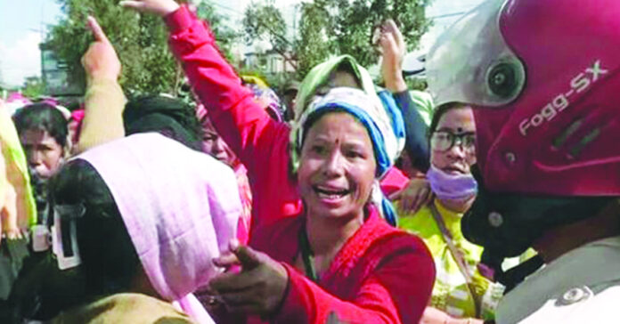 శాంతి కోసం మణిపూర్లో ఆందోళనలు