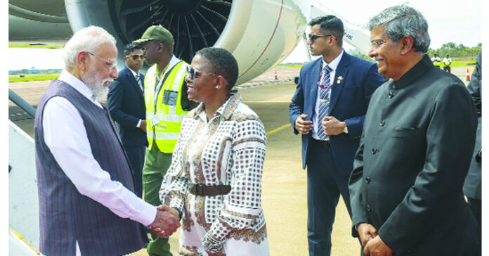 దక్షిణాఫ్రికాలో మోడీ