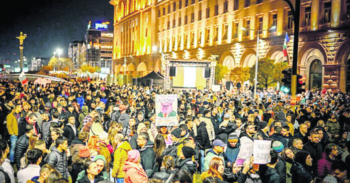 బల్గేరియాలో పార్లమెంట్ ముట్టడి