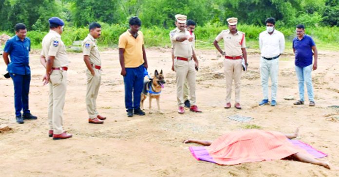 Brutal murder of an unidentified woman