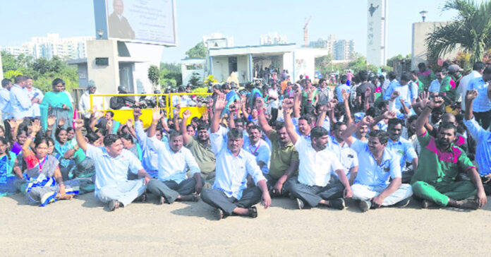 IIT workers boycott duties to stop harassment