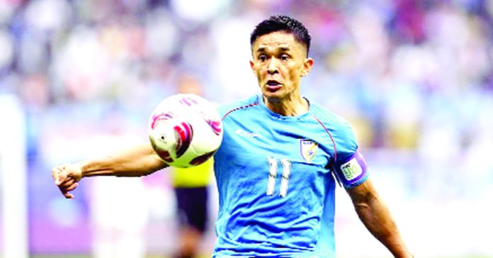 సాకర్కు సునీల్ ఛెత్రి వీడ్కోలు