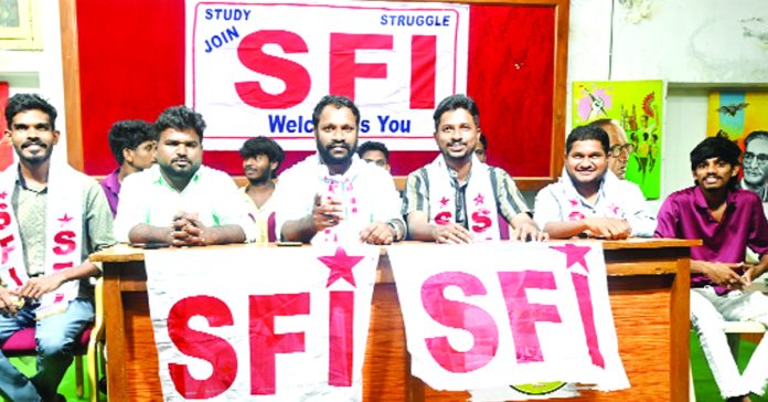 SFI statewide movement from today for release of fee dues
