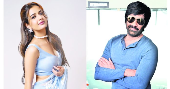 Shooting a song on a huge set