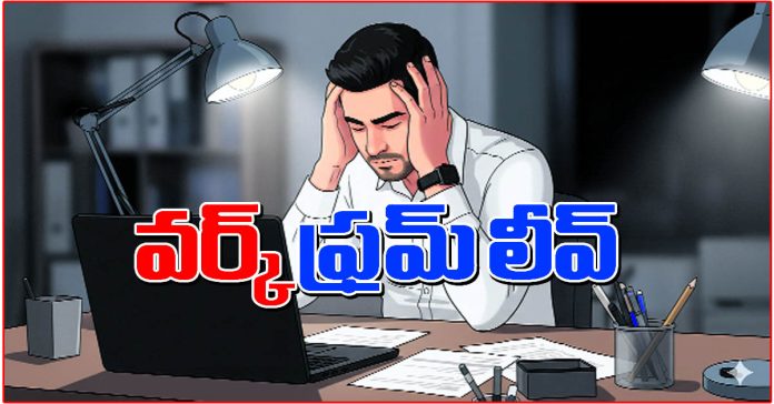 వర్క్ ఫ్రమ్ లీవ్