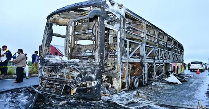 కర్నూలు బస్సు ప్రమాదం..వి.కావేరీ ట్రావెల్స్ యజమాని అరెస్ట్