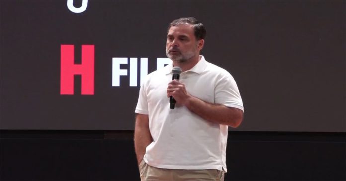 హర్యానాలో ఓట్ల చోరీ..హెచ్ ఫైల్స్ బహిర్గతం