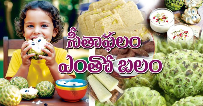 సీతాఫలం ఎంతో బలం