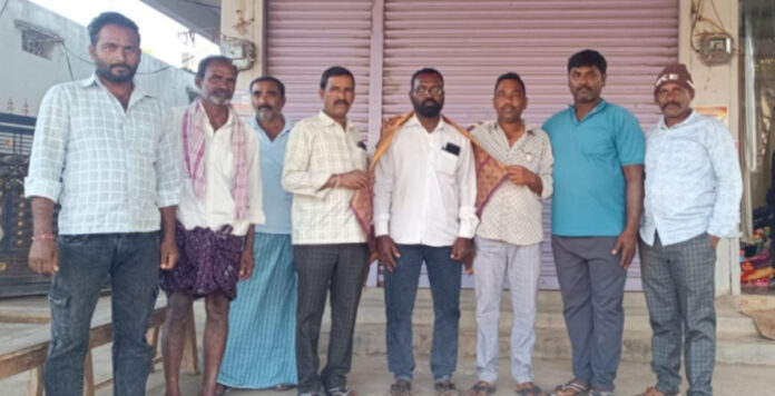 తాడిచెర్ల సర్పంచ్ బండి స్వామికి సన్మానాల వెల్లువ.!