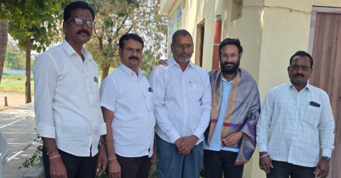 A grand tribute to Kompally Upasarpanch Vedire Vijender Reddy