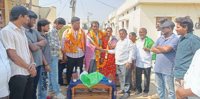 ఇందల్ వాయి సర్పంచ్, ఉప సర్పంచ్ లకు ఘన సన్మానం..