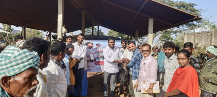 నట్టల నివారణ మందు పంపిణీ