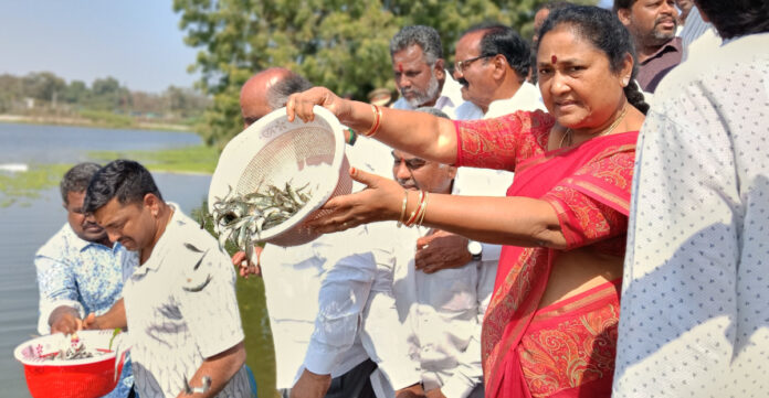 Efforts for the development of fishermen through fish farming