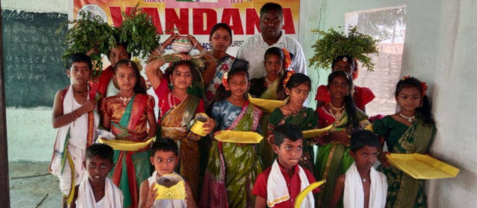 వందన పాఠశాలలో ఘనంగా రైతు దినోత్సవము