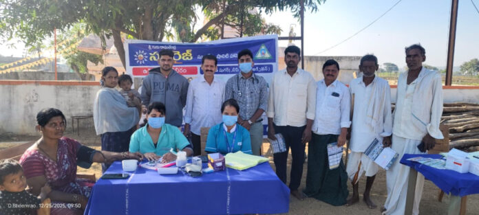 Free medical camp under the auspices of Kasbag Thanda Sarpanch