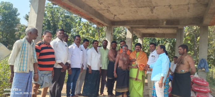 Hanuman temple renovation work begins