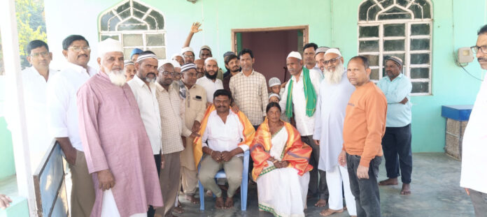 Honors to Koyyur Sarpanch and Sub-Sarpanch