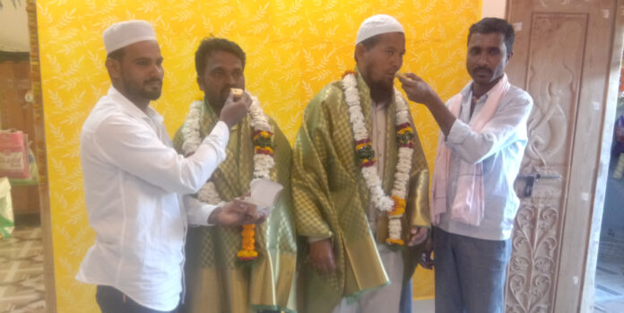 Honors to Sarpanch and Sub-Sarpanch