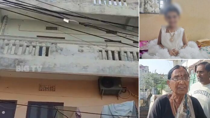 భవనం పైనుంచి బిడ్డను విసిరేసిన తల్లి..