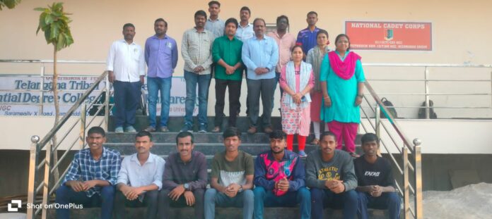 ఇంటర్ కాలేజ్ అథ్లెటిక్స్ మీట్ పోటీలాలో ప్రతిభ చాటిన విద్యార్థులు