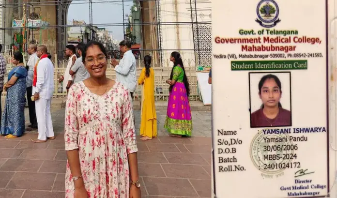 హయత్నగర్ వద్ద రోడ్డు ప్రమాదం..ఎంబీబీఎస్ విద్యార్థిని మృతి