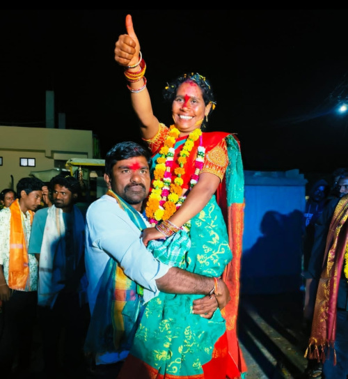 జంగిడి శ్రీనన్న గెలుపు విజయోత్సవం.!