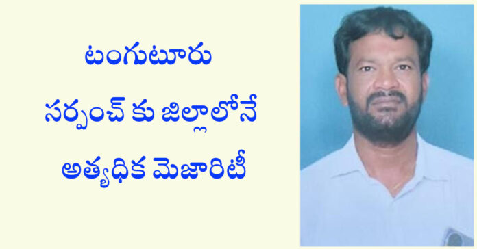 జూకంటి అనిల్ కు ఉమ్మడి జిల్లాలోనే అత్యధిక మెజార్టీ