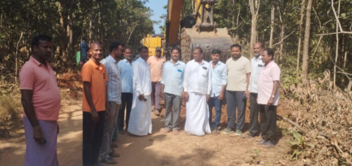 Kishan Raopalli Forest Road Inspection