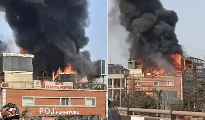 ఒడిశా బార్లో భారీ అగ్నిప్రమాదం..