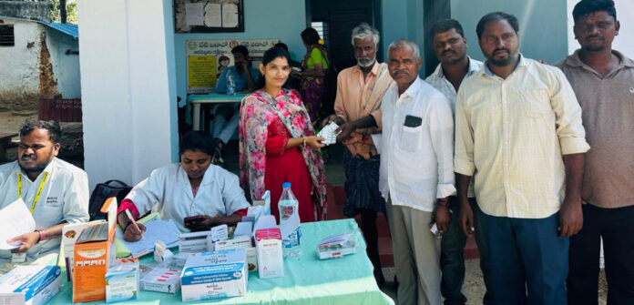 Medical camp in Arepalli