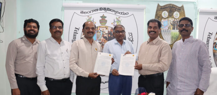 తెలంగాణ యూనివర్సిటీ – మ్యాజిక్ బస్ ఇండియా ఫౌండేషన్ మధ్య అవగాహన ఒప్పందం